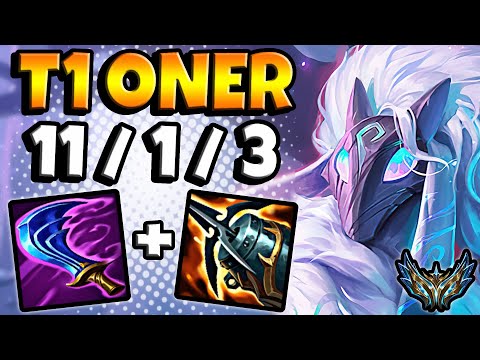 T1 Oner Kindred vs Nidalee [ Jungle ] Patch 12.23 Korea Challenger ✅
