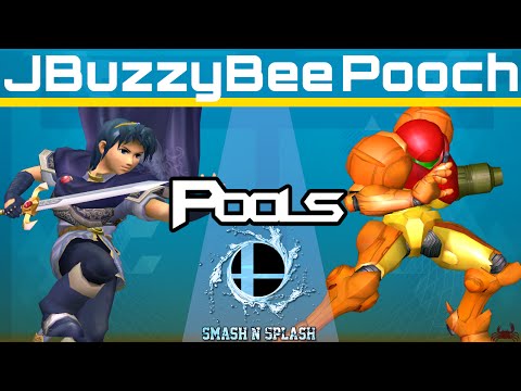 SNS - JBuzzyBee (Marth) vs Pooch (Samus) - Melee Pools