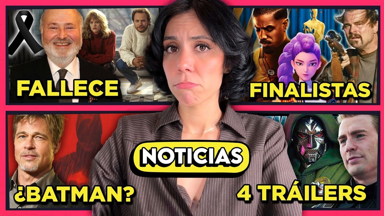 MUERTE DE ROB REINER | BRAD PITT EN BATMAN | PELÍCULAS QUE VAN PARA EL OSCAR