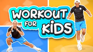 Workout with me (kids fitness)