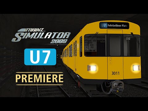 Das ERSTE MAL im Trainz - U-Bahn Sim Berlin - BVG Linie U7 - im F90 - Let's Play - kommentiert