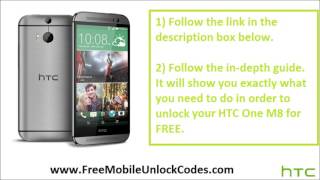 Unlock HTC One M8 Free