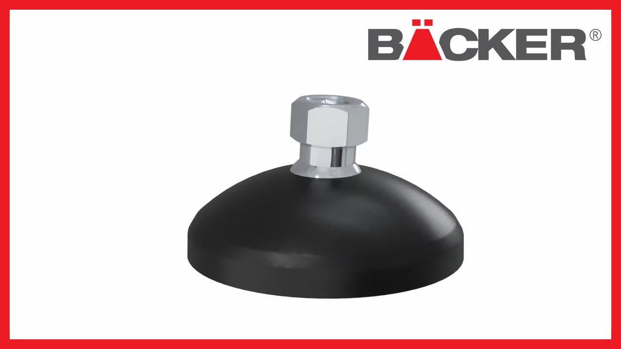 Machine levelling feet