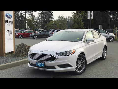 2017 Ford Fusion SE W/ Moonroof, Backup Camera, Keyless Entry Review | Island Ford