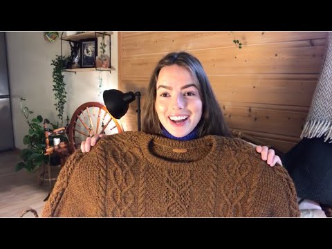 Knitting Traditions Podcast Ep.20- Cabled sweater is finished!