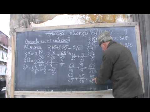 2. Bazele Matematicii: Lectia 34 - Operatii cu numere rationale (Clasele 5-12)  2/5