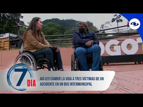 Así les cambió la vida a tres víctimas de un accidente en un bus intermunicipal - Séptimo Día