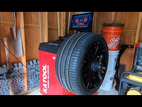 1 Year Review Katool KT B760 Tire Balancer and ALU S Function Tutorial 5 Stars!
