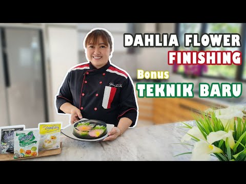 JELLY 3D - DAHLIA FLOWER FINISHING + NEW TECHNIQUES