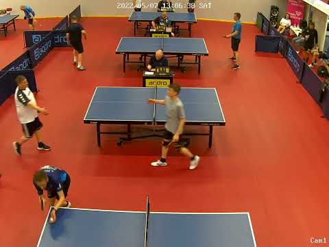 Klubmesterskab 2022 Senior Bord1 Live fra Mærk Næstved Hallen