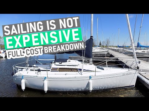 Sailing is Not Expensive - Full Cost Breakdown - ep 281