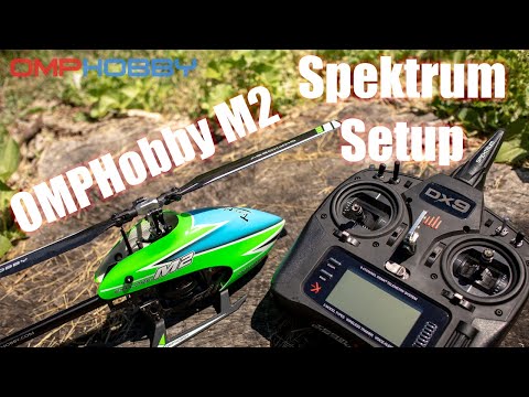 HOW TO Setup OMPHobby M1, M2, Explore, V2 and Original with Spektrum
