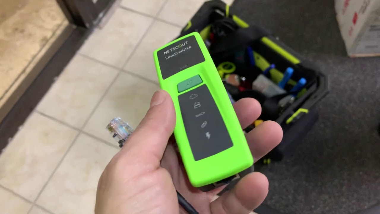 NetScout LinkSprinter quick & handy!