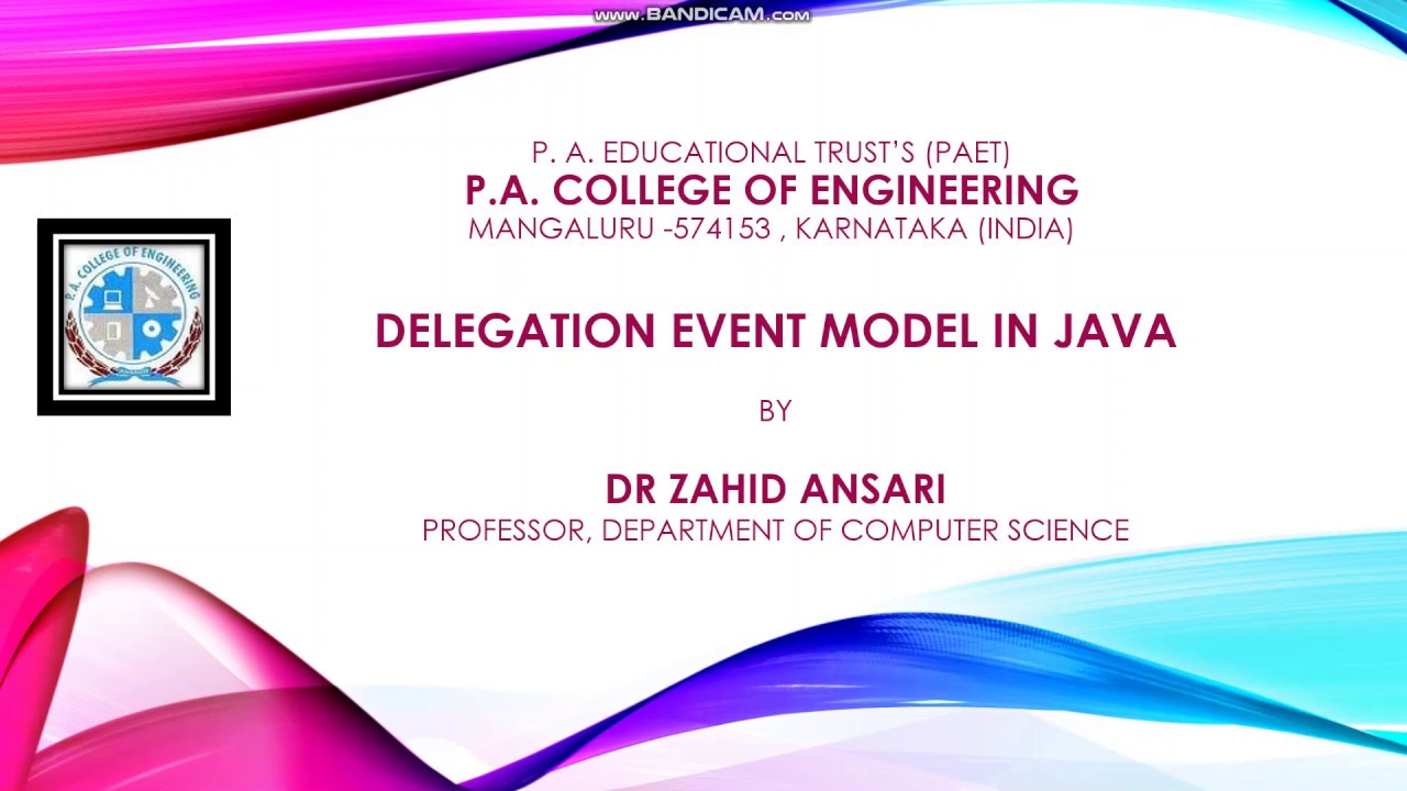 Java Event Handling Part-1 Delegation Event Model