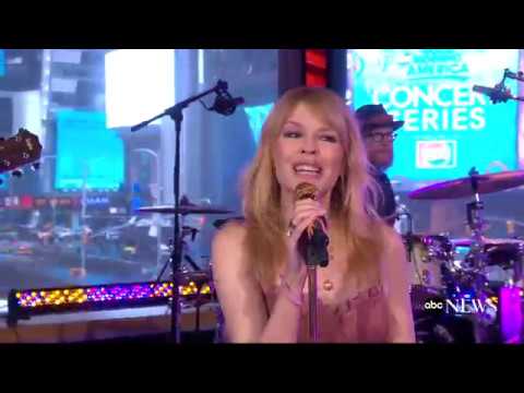 Kylie Minogue - Stop Me From Falling live @ GMA 27/4/2018