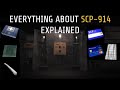 Everything About SCP 914 Explained SCP Containment Breach