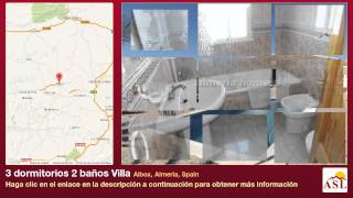 preview picture of video '3 dormitorios 2 baños Villa se Vende en Albox, Almeria, Spain'