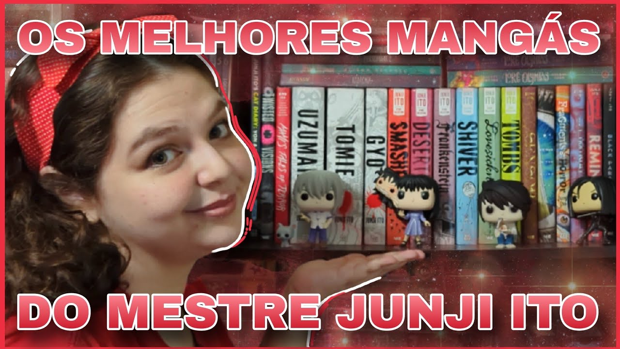 🌀 MEUS 10 MANGÁS FAVORITOS DE JUNJI ITO! // Livre em Livros