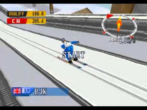 Nagano Winter Olympics 98 Playstation