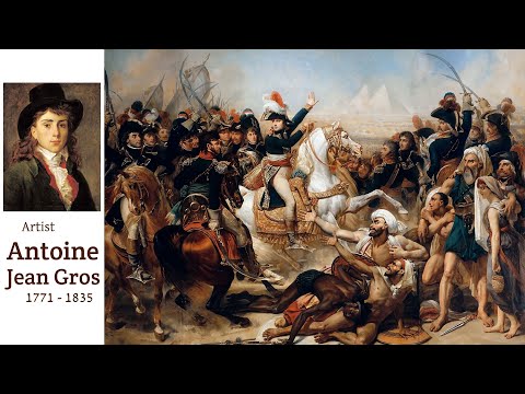 Artist Antoine Jean Gros (1771 - 1835) | French Painter | Genres of History & Neoclassical Painting