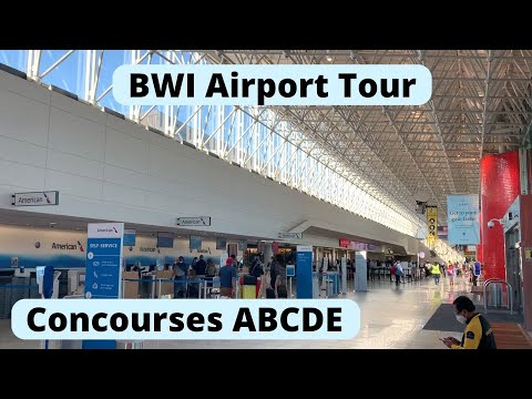 Baltimore Washington International Airport Tour (BWI) | Washington D.C. Airports