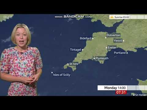 [HD] Bee Tucker BBC Spotlight weather presenter