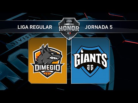 Giants Only The Brave vs Dimegio Club - #LoLHonor5 - Mapa 2 - Jornada 5 - T11