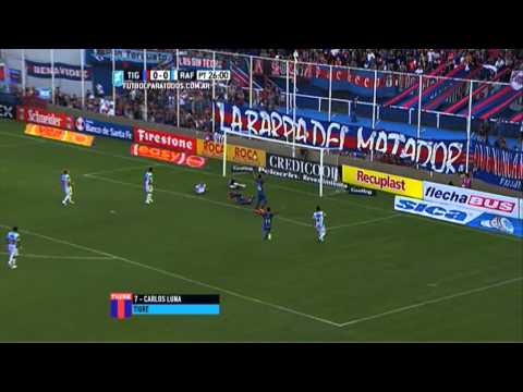 Gol de Luna. Tigre 1 - Rafaela 0. Fecha 5. Primera División 2015. FPT