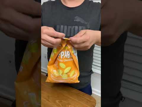 How to close and seal a potato chips bag #shorts