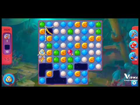 Fishdom. 9626 hard level no boosters and diamonds. 12 moves