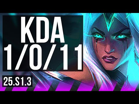 KARMA & Varus vs YUUMI & Ezreal (SUP) | 1/0/11 | KR Master | 25.S1.3