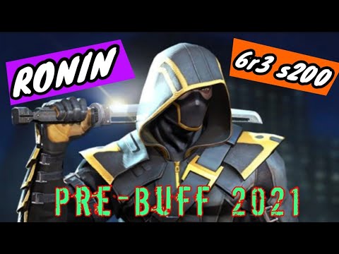 MCOC | 6r3 s200 Ronin | Pre-Buff | High Crit Ninja Gameplay