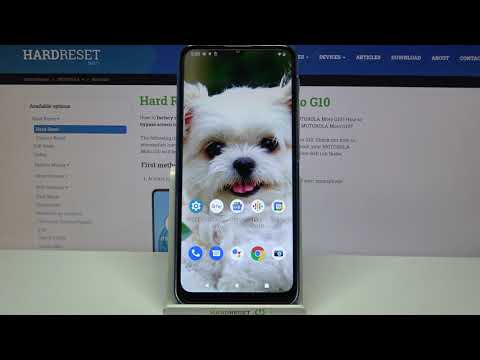 Enable Adaptive Brightness / Manage Display Settings  - MOTOROLA Moto G10
