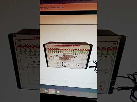 8 bit magnitude comparator trainer kit
