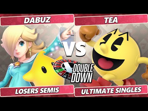 Double Down 2022 Losers Semis - Dabuz (Rosalina) Vs. Tea (Pac-Man) SSBU Smash Ultimate Tournament