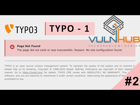 VULNHUB CTF WALKTHROUGH | TYPO - 1
