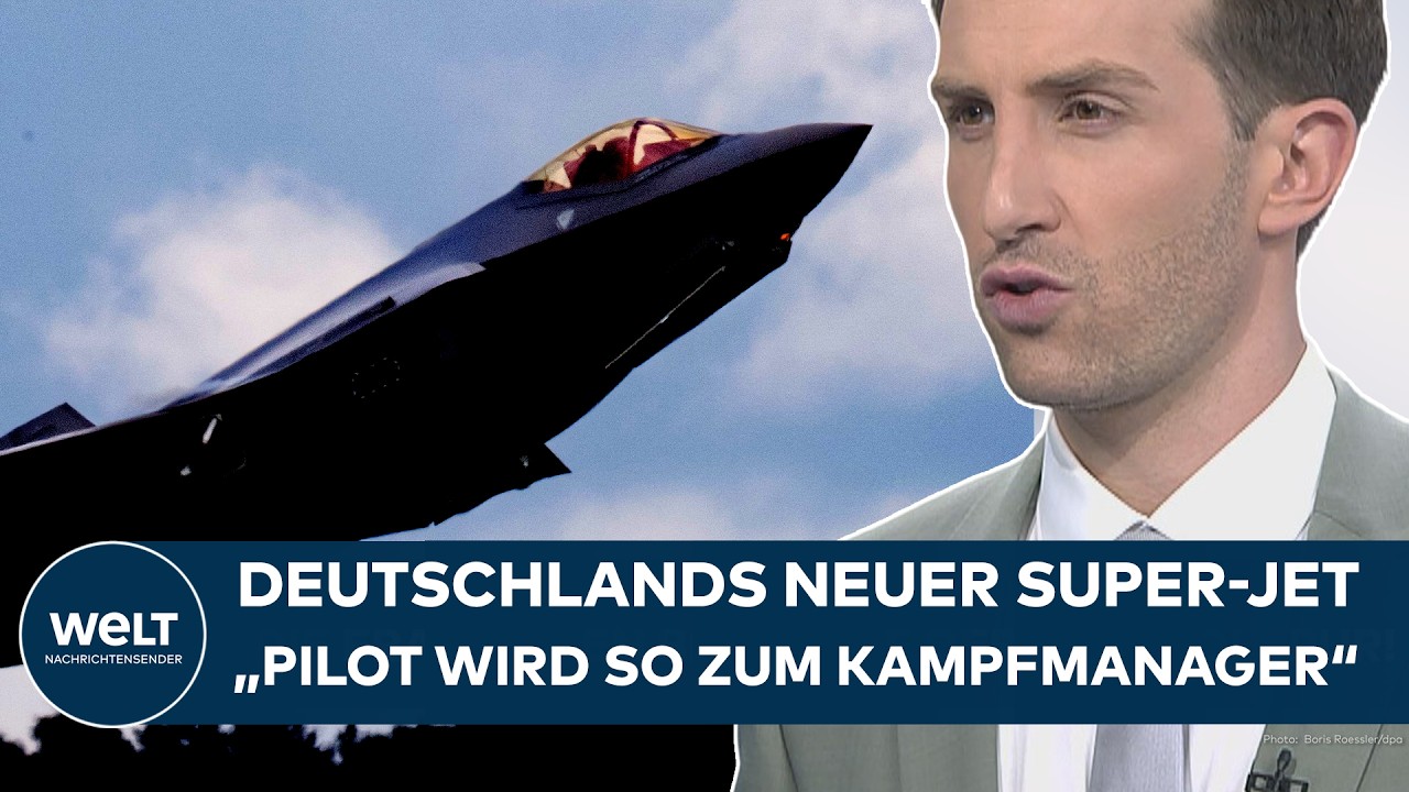 DEUTSCHLAND: Das ist unser neue Super-Jet! F-35 aus USA! "Pilot wird zum Kampfmanager!"