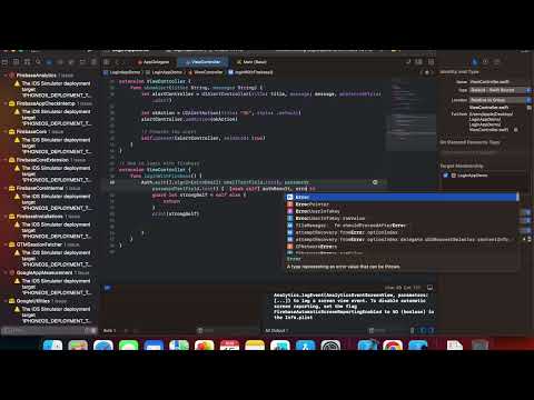Firebase Login with Swift