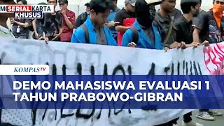 Download lagu Mahasiswa Gelar Aksi Demo di Patung Kuda, Evaluasi Satu Tahun Prabowo-Gibran | KOMPAS PETANG mp3