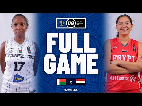 Madagascar 🇲🇬 vs Egypt 🇪🇬 | Women | Full Final Game | FIBA 3x3 Africa Cup 2025
