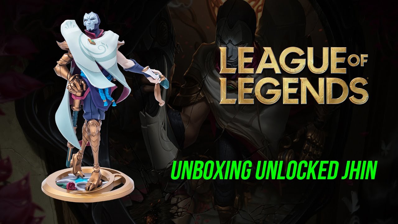 Figure Spotlight - Unboxing Unlocked Jhin Statue (League of Legends)