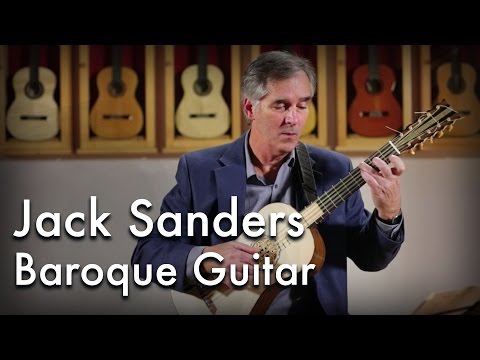 Jack Sanders plays Sanz on Baroque Guitar