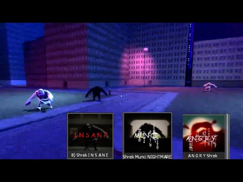 INSANE SHREK NIGHTMARE MUNCI SHREK AND ANGRY SHREK CHASES ME IN GMOD!!!