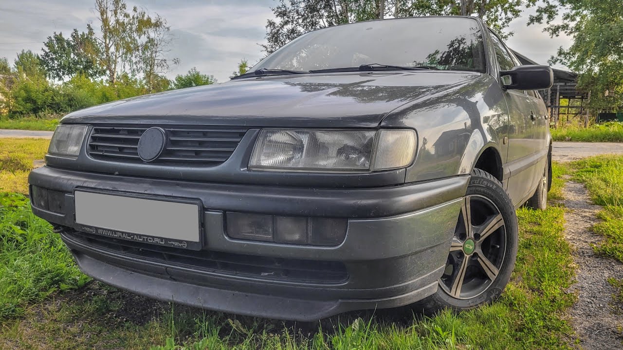 VW PASSAT B4 1.8 1996 POV Test drive of a 30 year old car ...