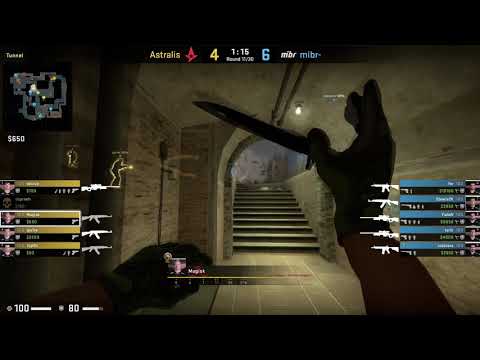 CS:GO POV Demo Astralis Magisk (24/18) vs MIBR (de_mirage)