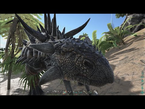 Herbivore Island & Ankylosaurus Taming - ARK: Survival Evolved Single Player - S1E14