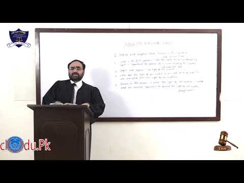 Muslim Personal Law LLB Part-II Lecture-2