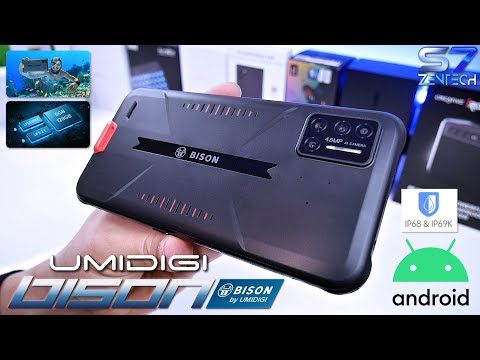 UMIDIGI Bison | Rugged IP68/69K Phone | 48MP Matrix Quad Camera | Quick Unboxing, Design & Hands-on