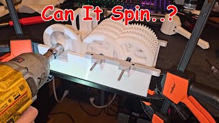 3D Printed Gear Box | High Gear Ratio - Speed Test