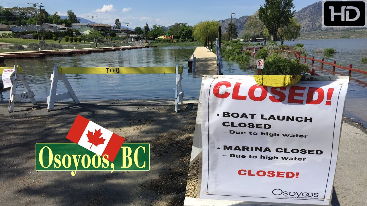 Osoyoos Flooding – water is slowly receding | May 14, 2018